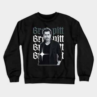 Brad pitt x 90s retro Crewneck Sweatshirt